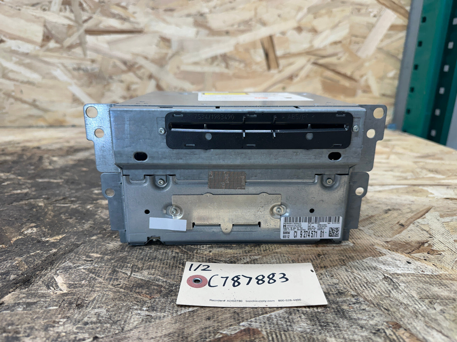 BMW 07-16 F01 F10 F12 5/6/7 SERIES RADIO CD PLAYER+NAVIGATION COMPUTER 9274571