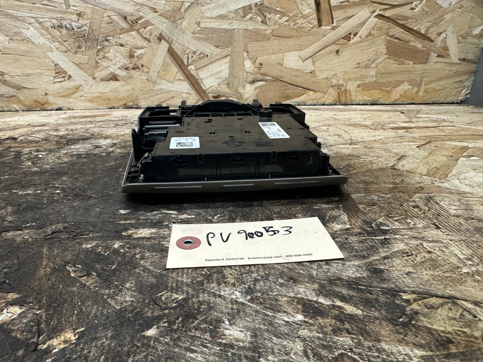 BMW F30 2012-2019 OVERHEAD DOME LIGHT SUNROOF SWITCH GRAY OEM 9321466