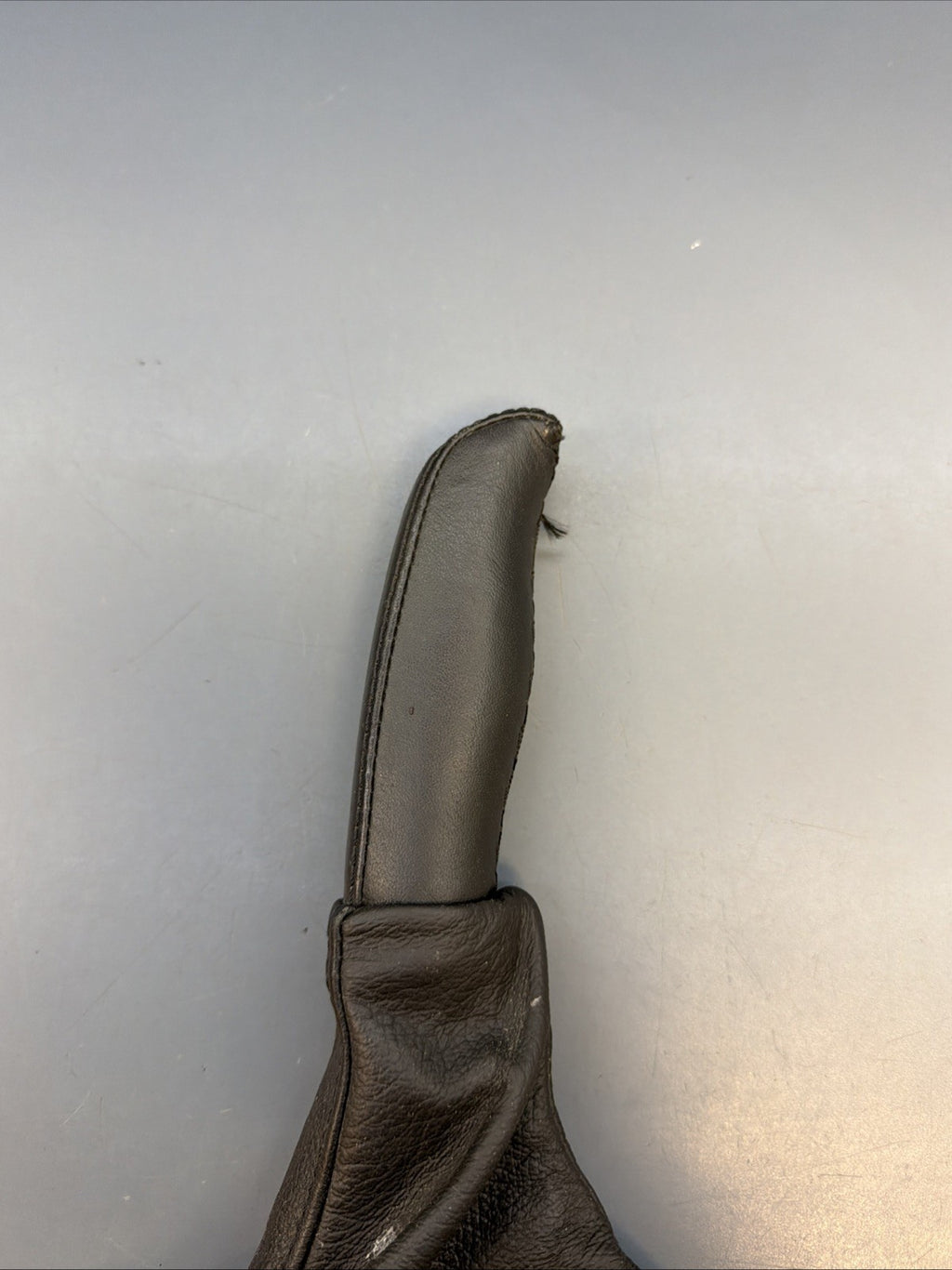 BMW E39 540i E-Brake Emergency Brake Parking Handle Boot Leather 97-03 OEM