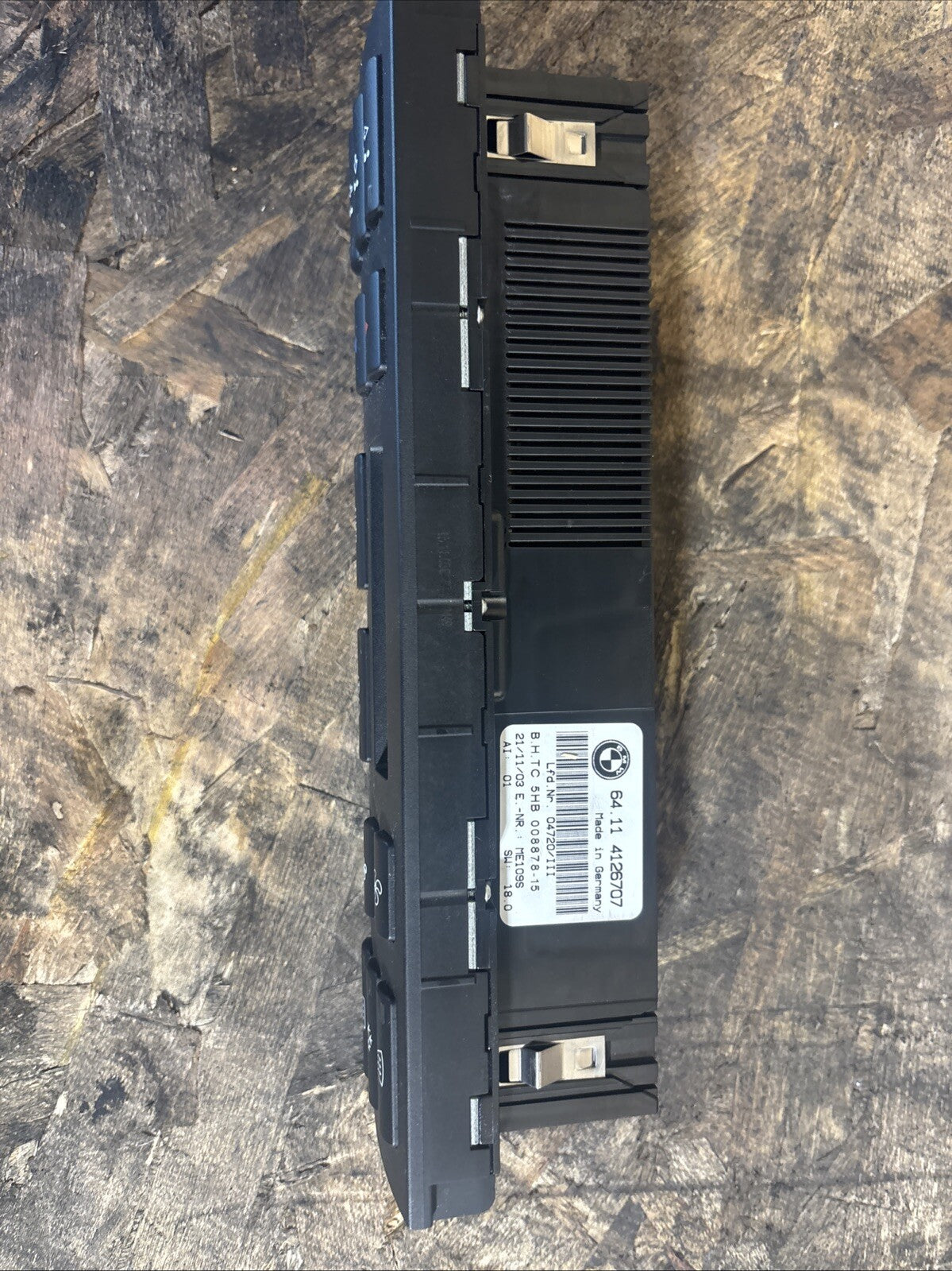 01-06 BMW E46 3 Series 330 M3 Temperature Climate Control Switch Panel 4126707