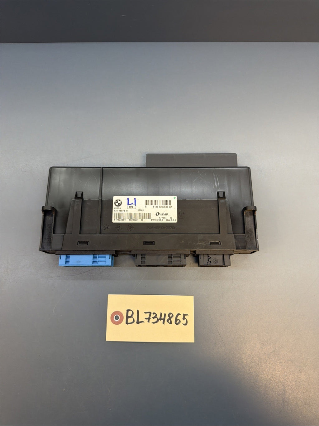 BMW X3 F25 X4 F26 CONTROL MODULE JUNCTION BOX ELECTRONICS 3 ECU JBBFEIII 9267535