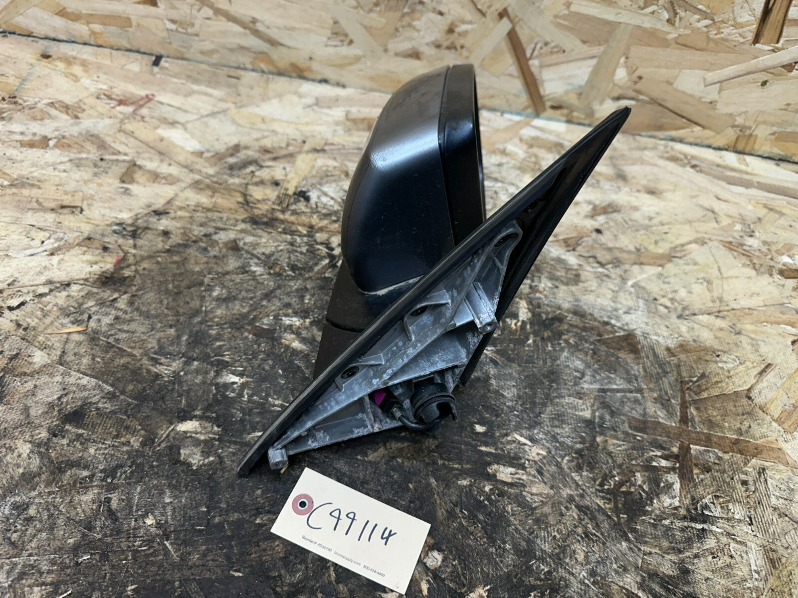 BMW 2006-2013 E92 DRIVER POWER SIDE MIRROR GRAY OEM 7136887