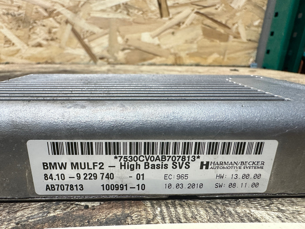 BMW 02-15 1 3 5 6 7 SERIES X1 X5 X6 Z4 ULF BLUETOOTH CONTROL MODULE OEM 9229740