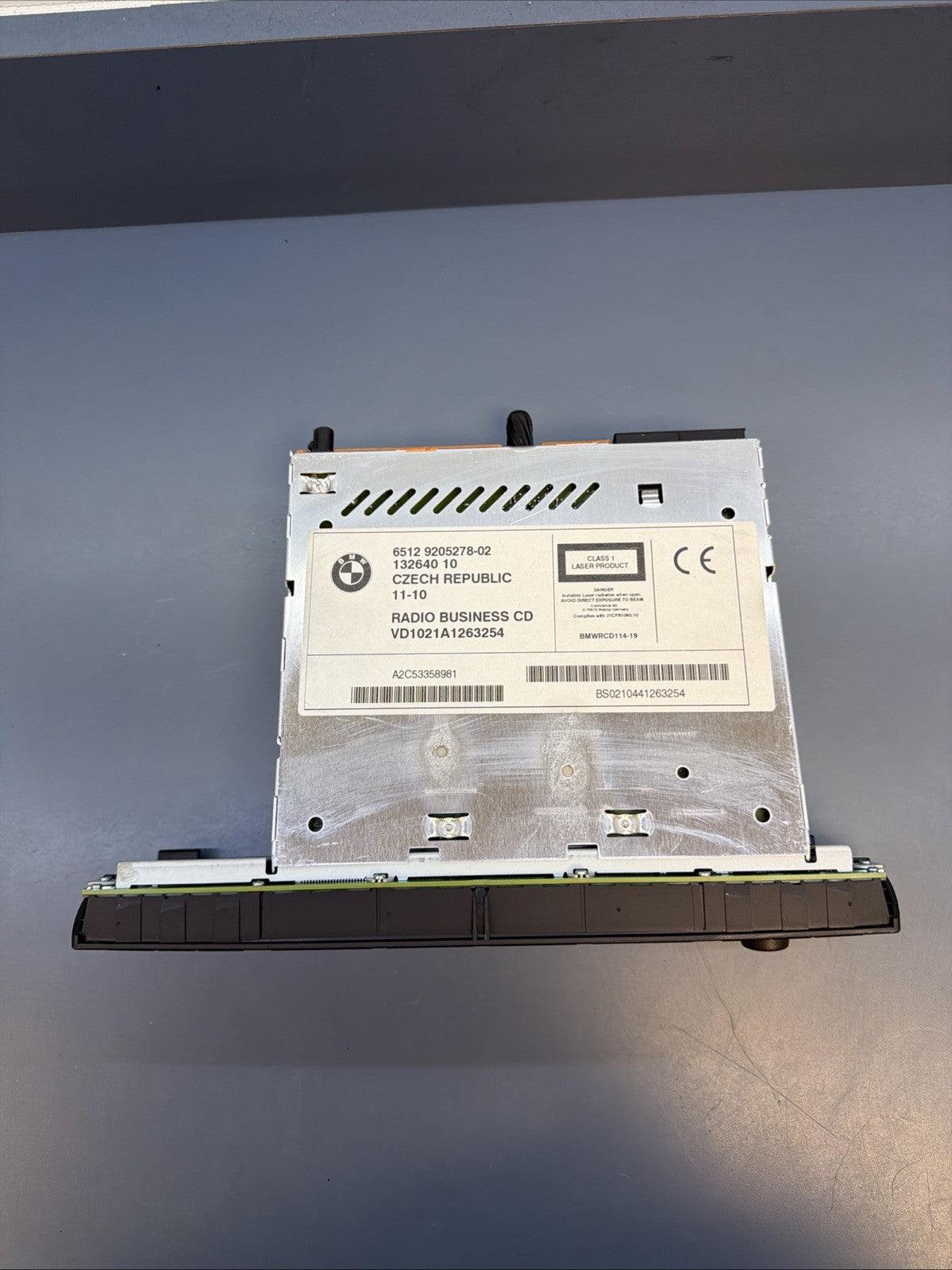 BMW X3 E83 E85 E86 Z4 BUSINESS CD PLAYER 9205278
