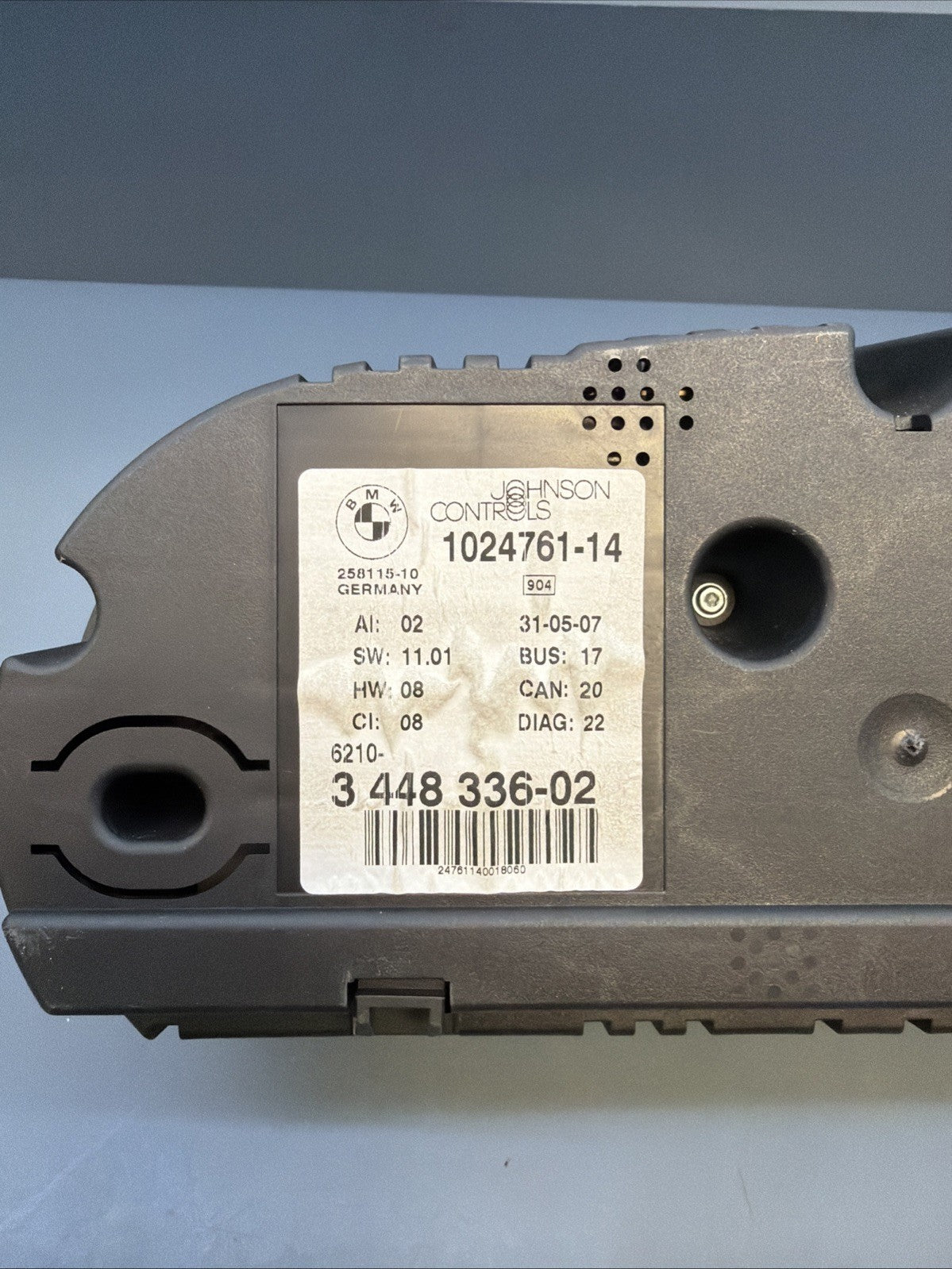 2007 - 2010 BMW X3 E83 3.0L - Instrument Cluster / Speedometer 3448336 OEM