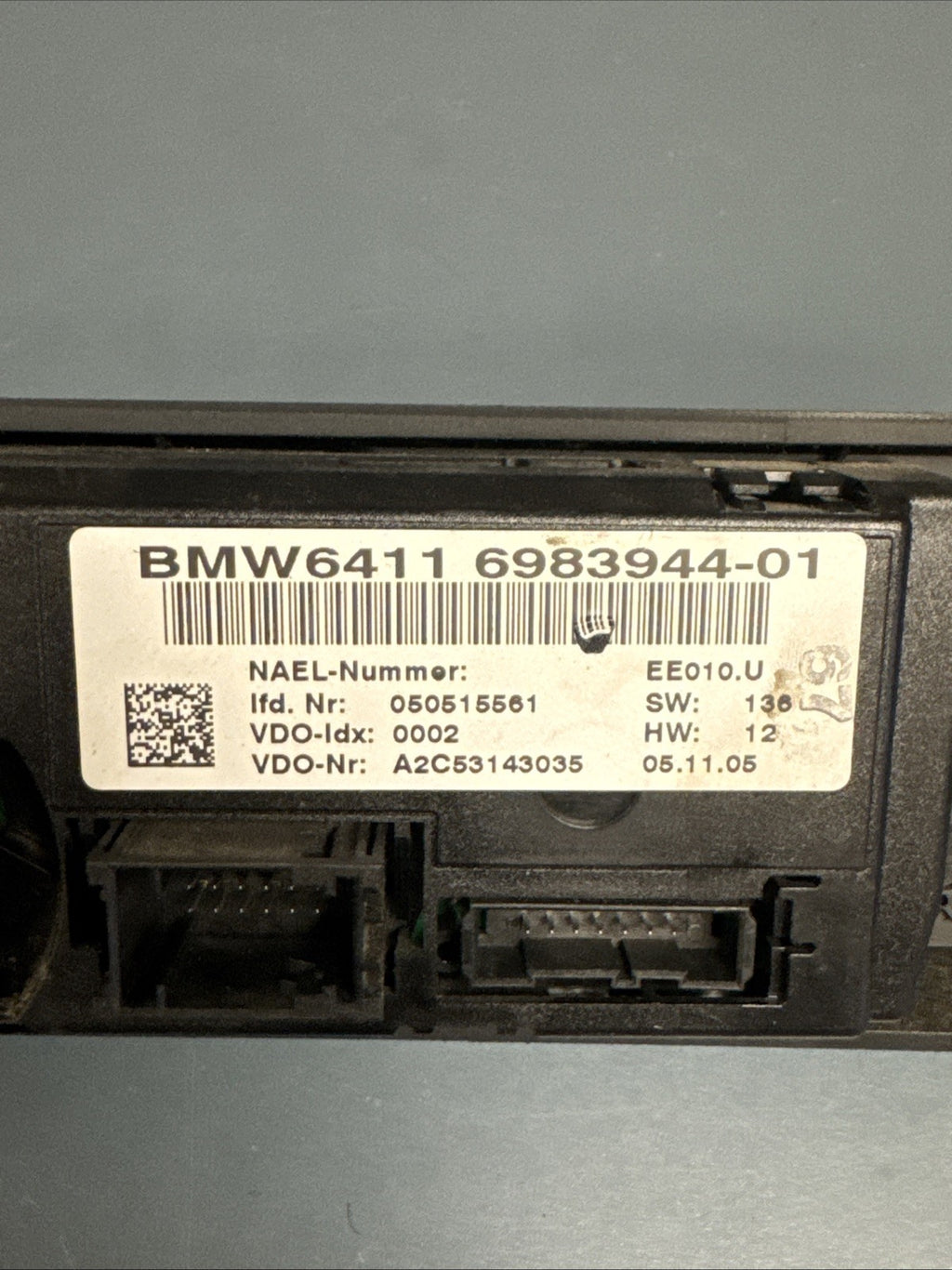 06 07 08 09 BMW e90 e91 3-series AC Temp Heater Climate Control Module 6983944