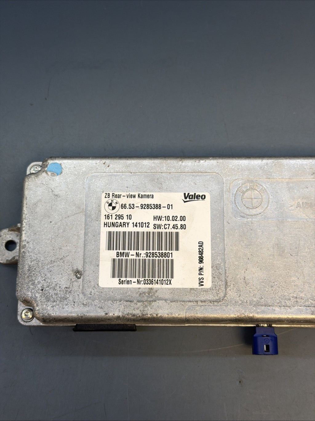 12 13 14 15 BMW X1 Rearview Camera Module 9285388