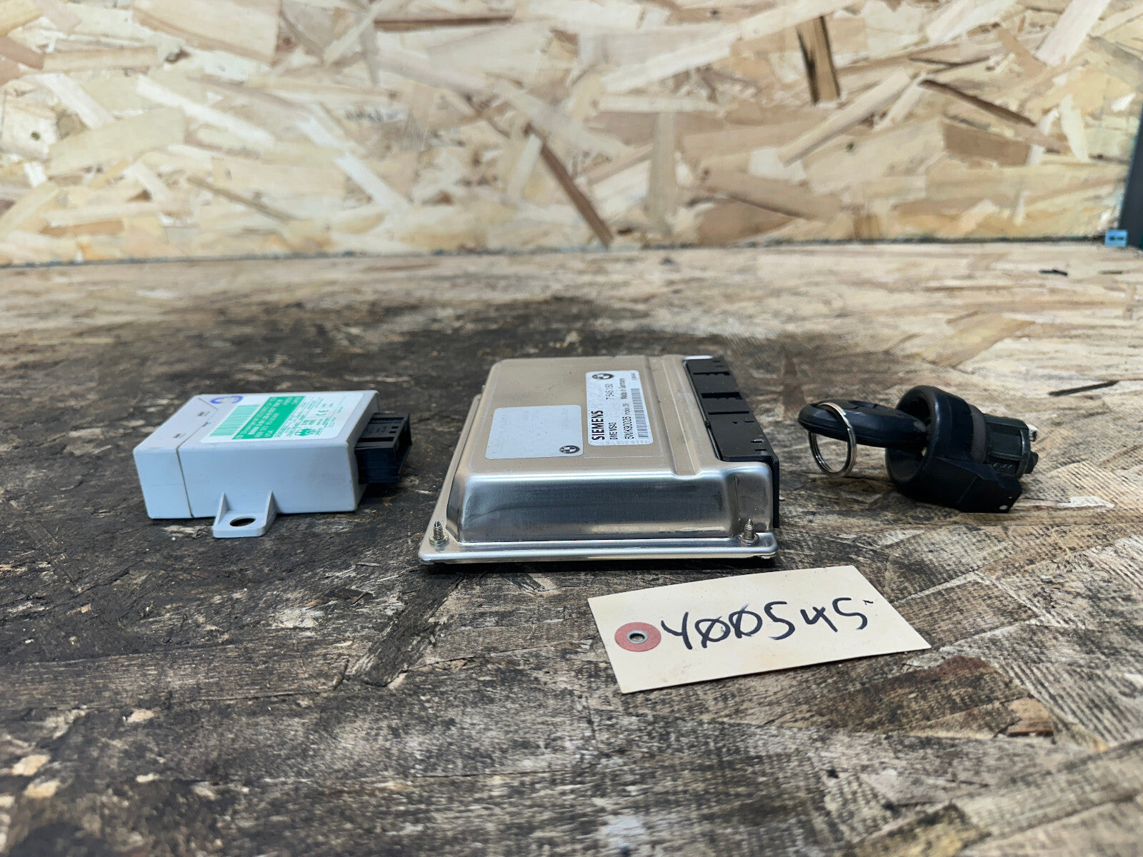 BMW 99-06 3 5 SERIES X5 Z3 M54 3.0 ENGINE ECU+CAS+KEY  SET 7545150 MS43