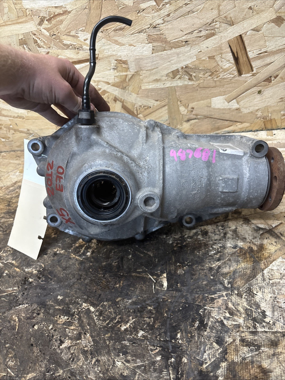 Front X5 E70 Differential Carrier Final 3.15 Drive AWD Diff OEM BMW 7594314