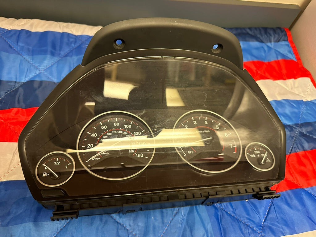 2012-2015 BMW F31 328I N20 FRONT SPEEDOMETER INSTRUMENT CLUSTER OEM 9232895 45K