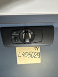 2007 - 2013 BMW X5 E70 Headlight Fog Light Lamp Control Switch 9134728 OEM