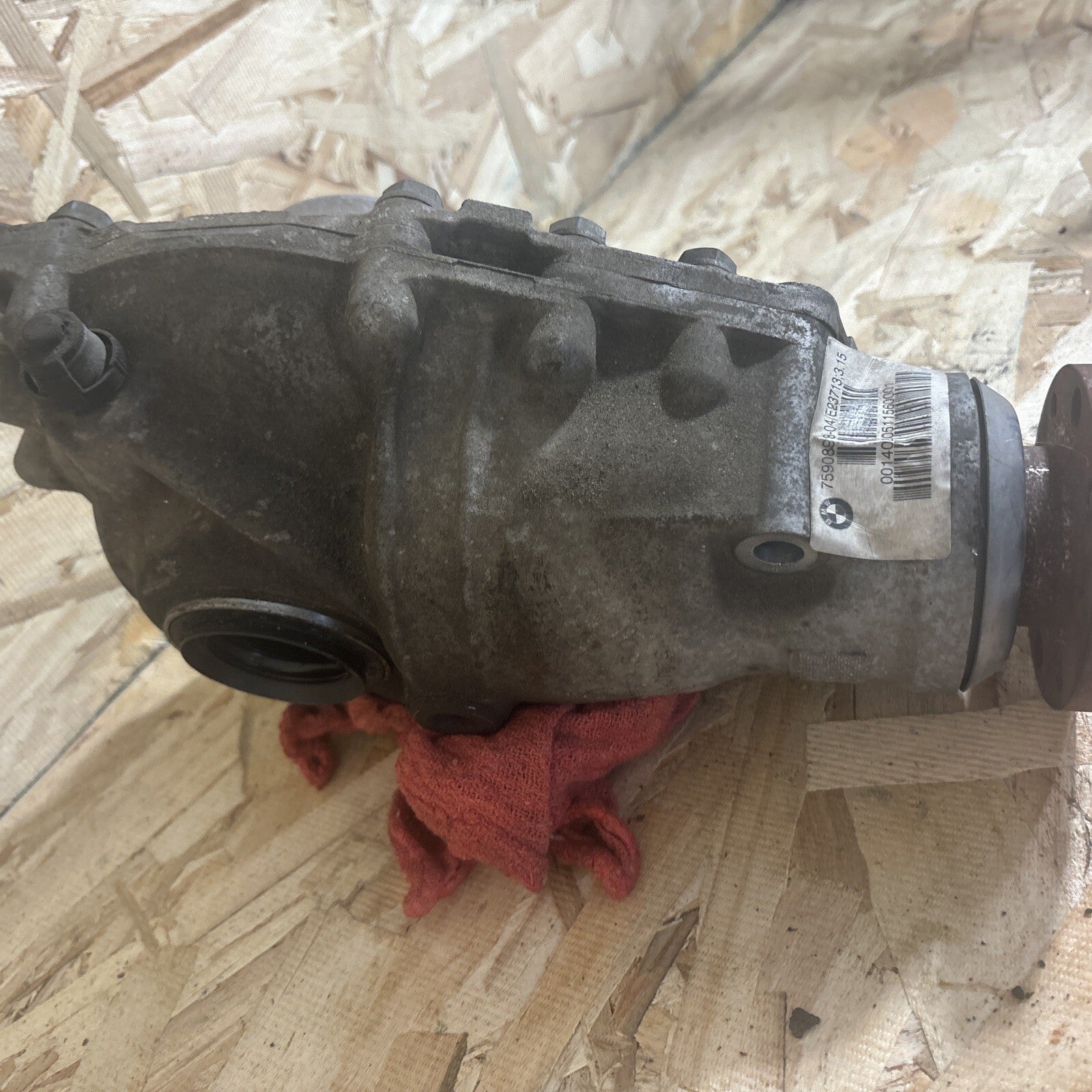 2014 428 F32 Front Differential Carrier Final 3.15 Drive AWD Diff OEM BMW