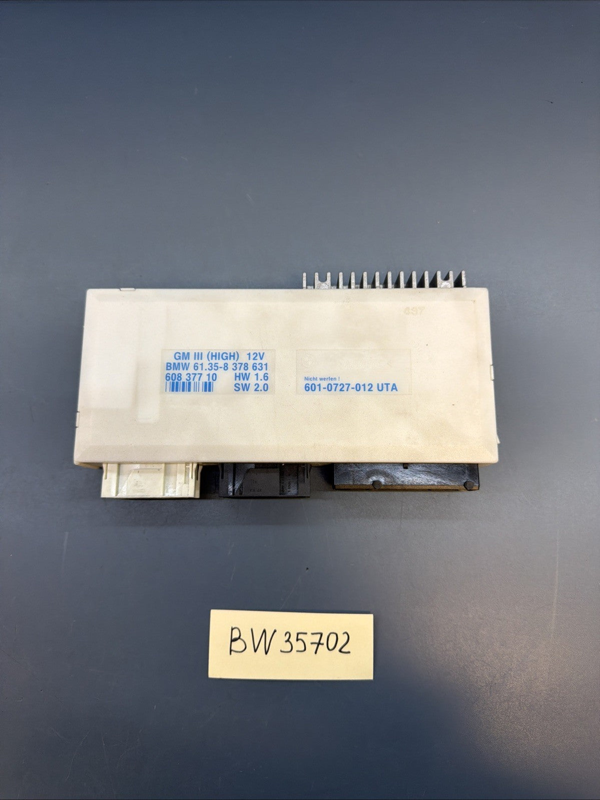 1995-2001 BMW 540i 740i 528i Body Control Module BCM 8 378 631 8378631