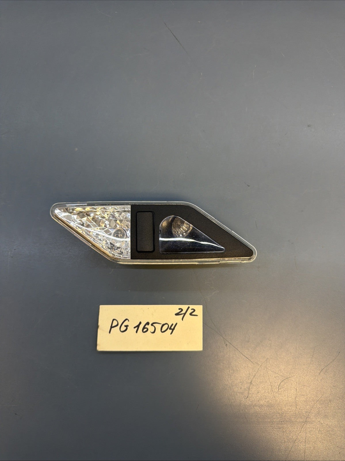 00-06 Bmw E46 3 Series Rear Left Roof Interior Reading Light Lamp Black 8375585