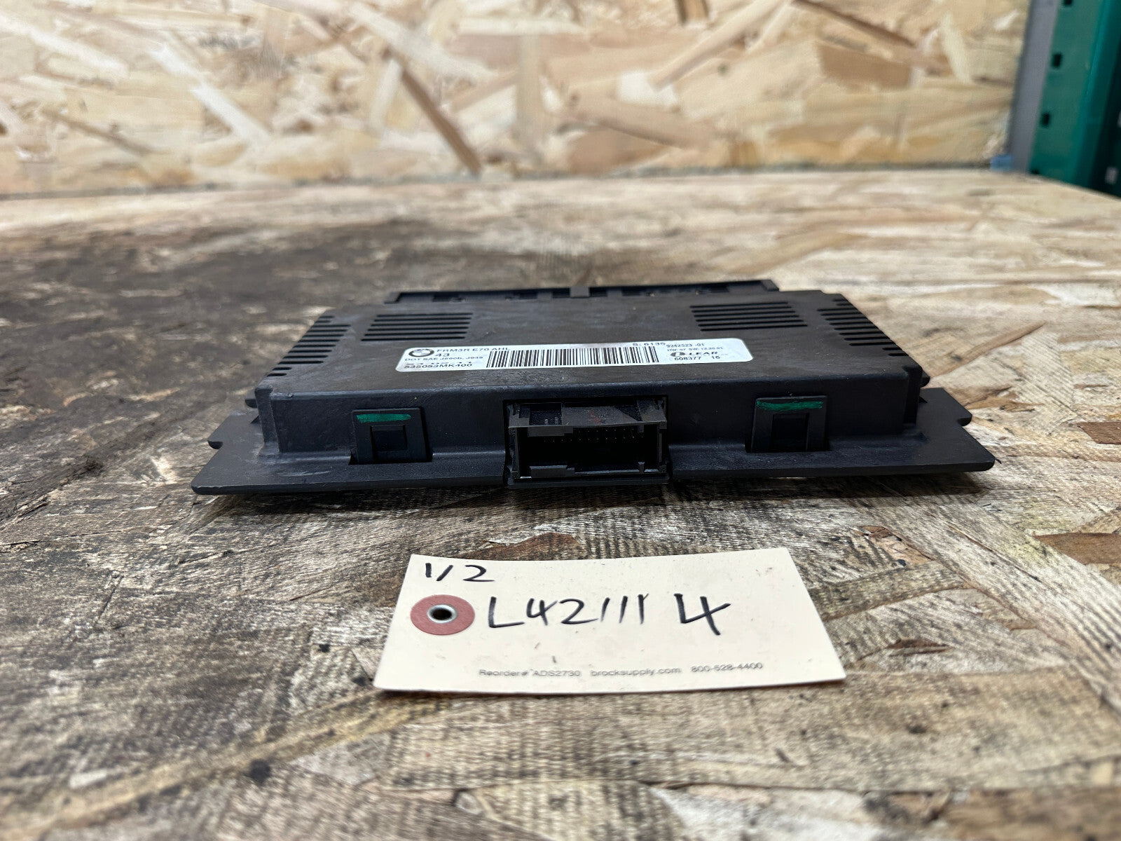 BMW 06-14 X5 X6 AHL FOOTWELL LIGHT CONTROL MODULE LCM OEM 9242523
