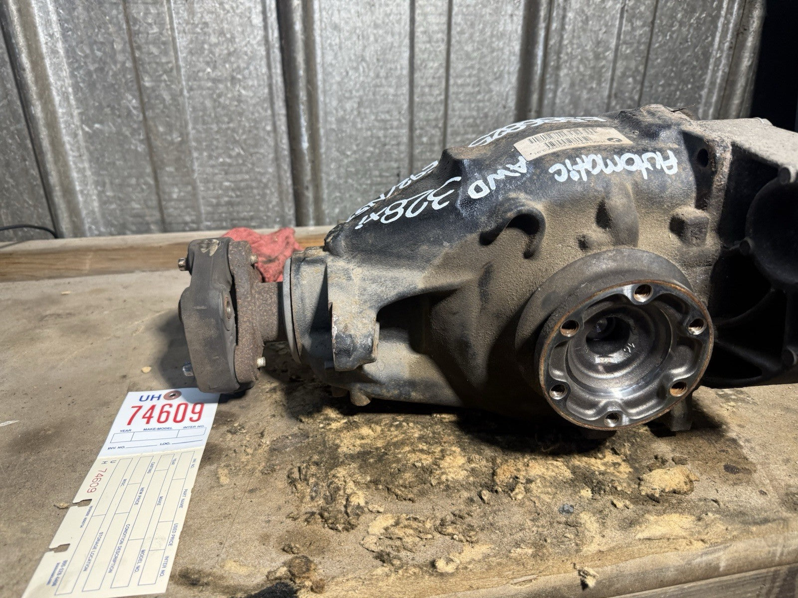 BMW E90 328 3 SERIES REAR DIFFERENTIAL FINAL 3.91 DRIVE 7566189 7518405 7541580