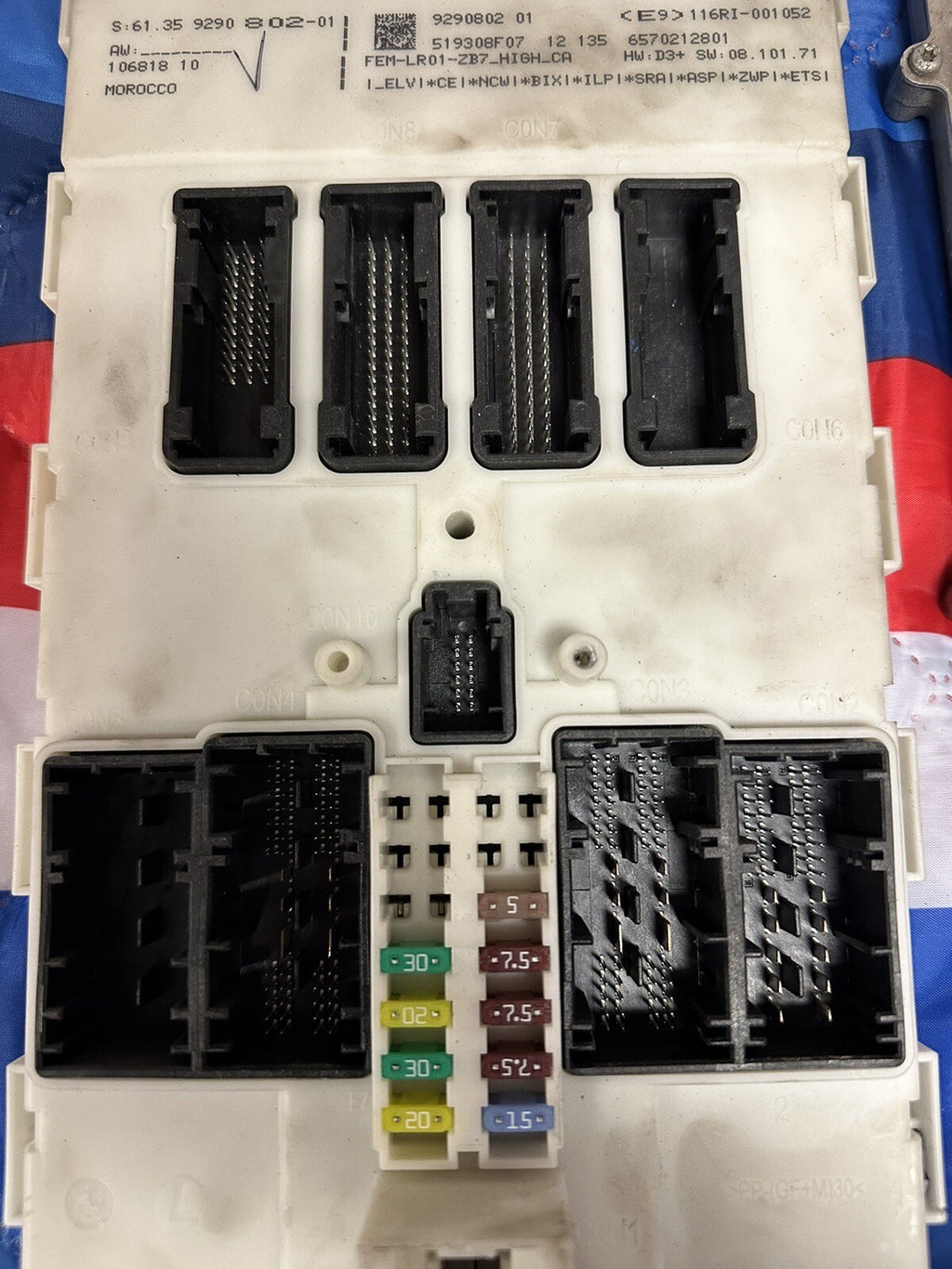 12-17 BMW F30 F22 F36 N26 ECU DME ENGINE COMPUTER KEY IGNITION UNIT SET OEM 109K