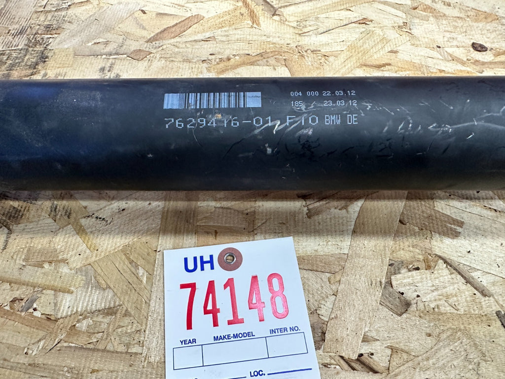OEM BMW REAR DRIVESHAFT FITS AUTOMATIC 10-17 F10 F11 528iX SEDAN/WAGON 7629416