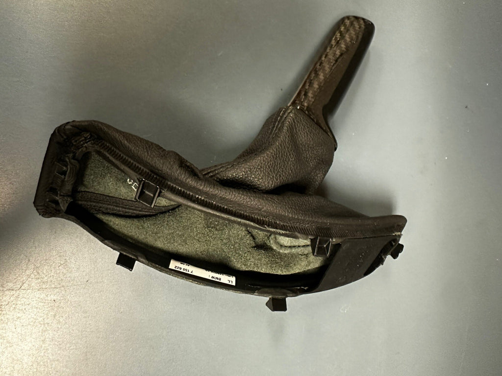 06-11 BMW E90 E92 E93 335i 325xi M3 Emergency Break Handle Boot 7155622 OEM