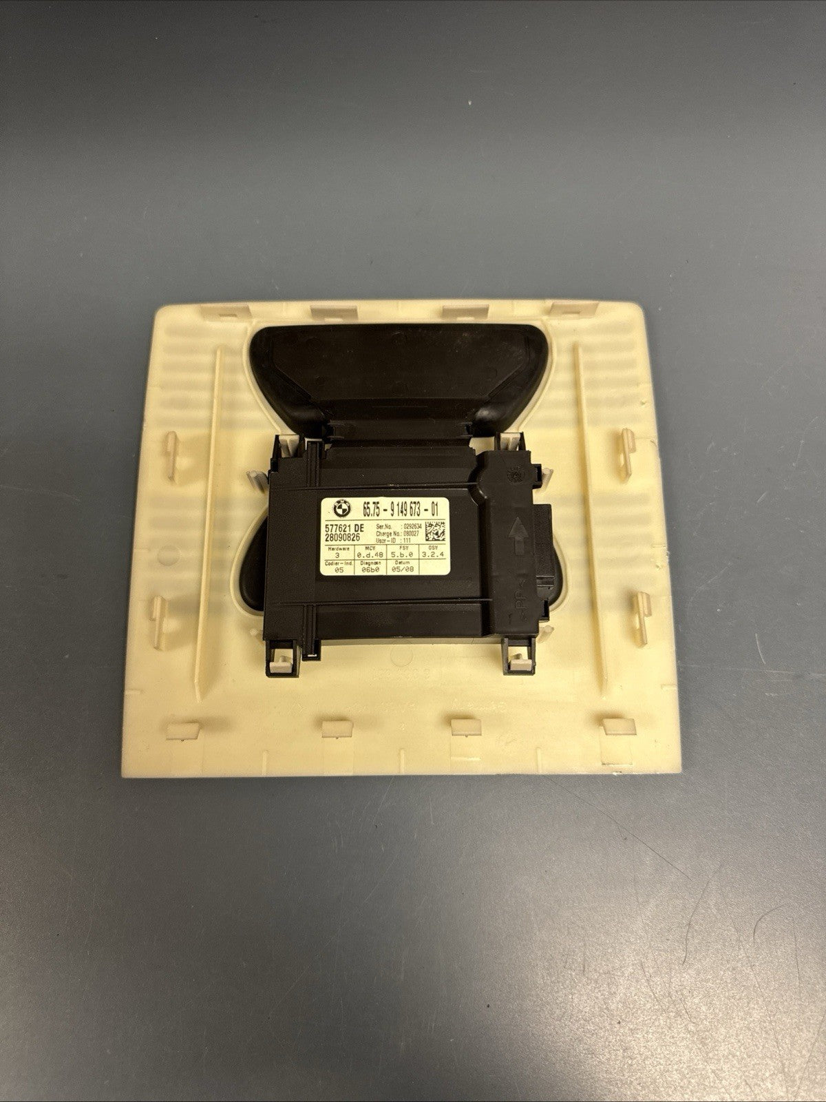2006-2010 BMW 535i E60 5 SERIES ULTRA SONIC ALARM MODULE 9149673 OEM