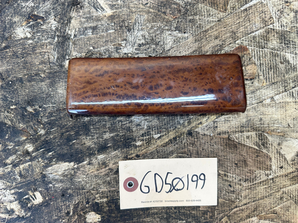 BMW 95-03 E39 5 SERIES LEFT INSTRUMENT PANEL VAVONA WOOD TRIM PIECE OEM 8159745