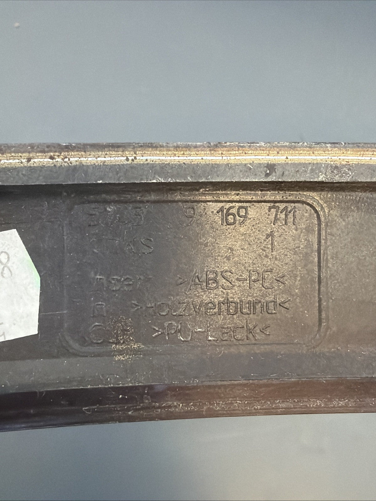 2009-2012 BMW E90 E91 328i REAR LEFT DOOR TRIM MOULDING 9169711