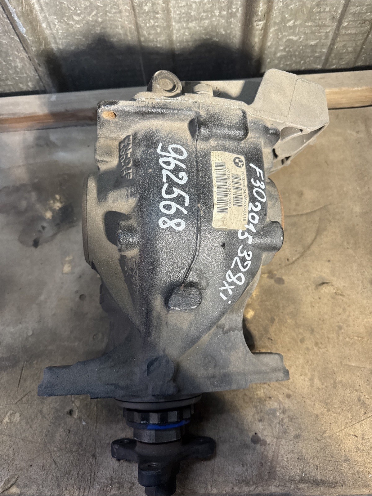 13-18 BMW 320i 328i xDrive A/T REAR DIFFERENTIAL Ratio 3.15 OEM 7603746
