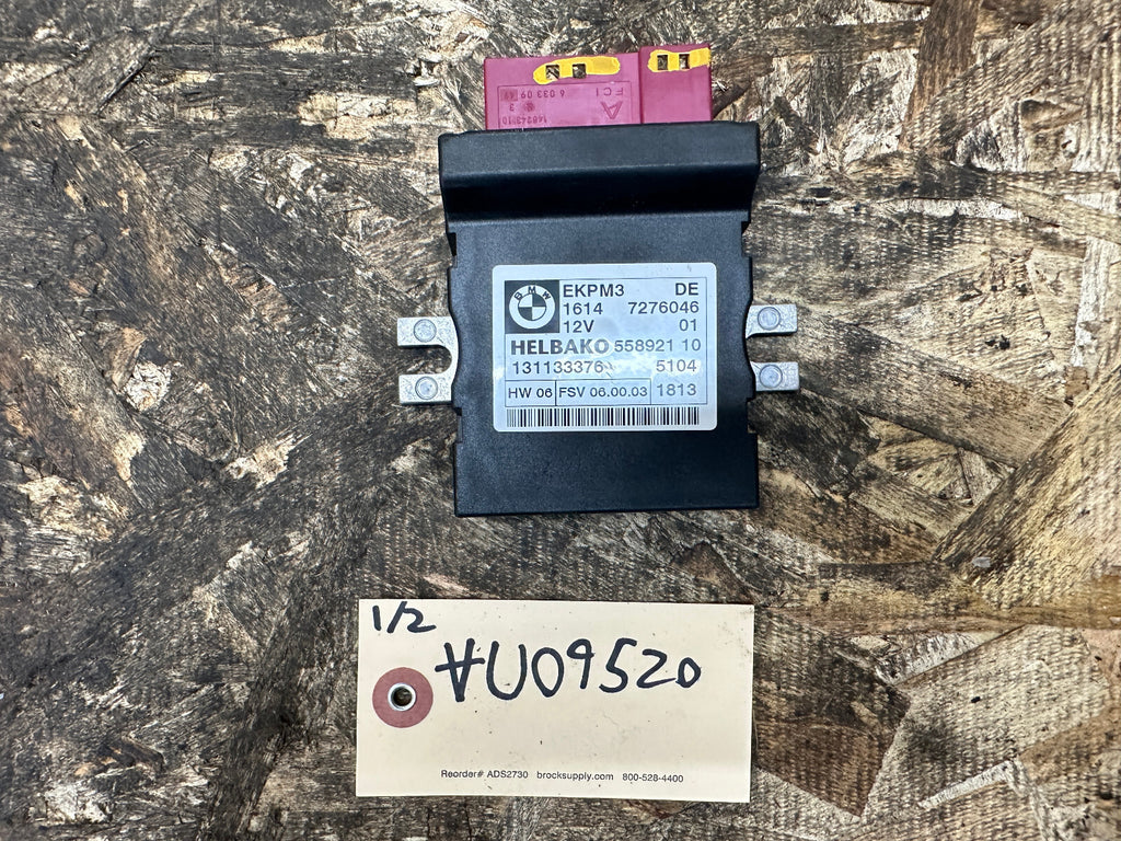 BMW 03-16 1/3 SERIES X1 X5 X6 Z4 FUEL PUMP CONTROL MODULE OEM 7276046