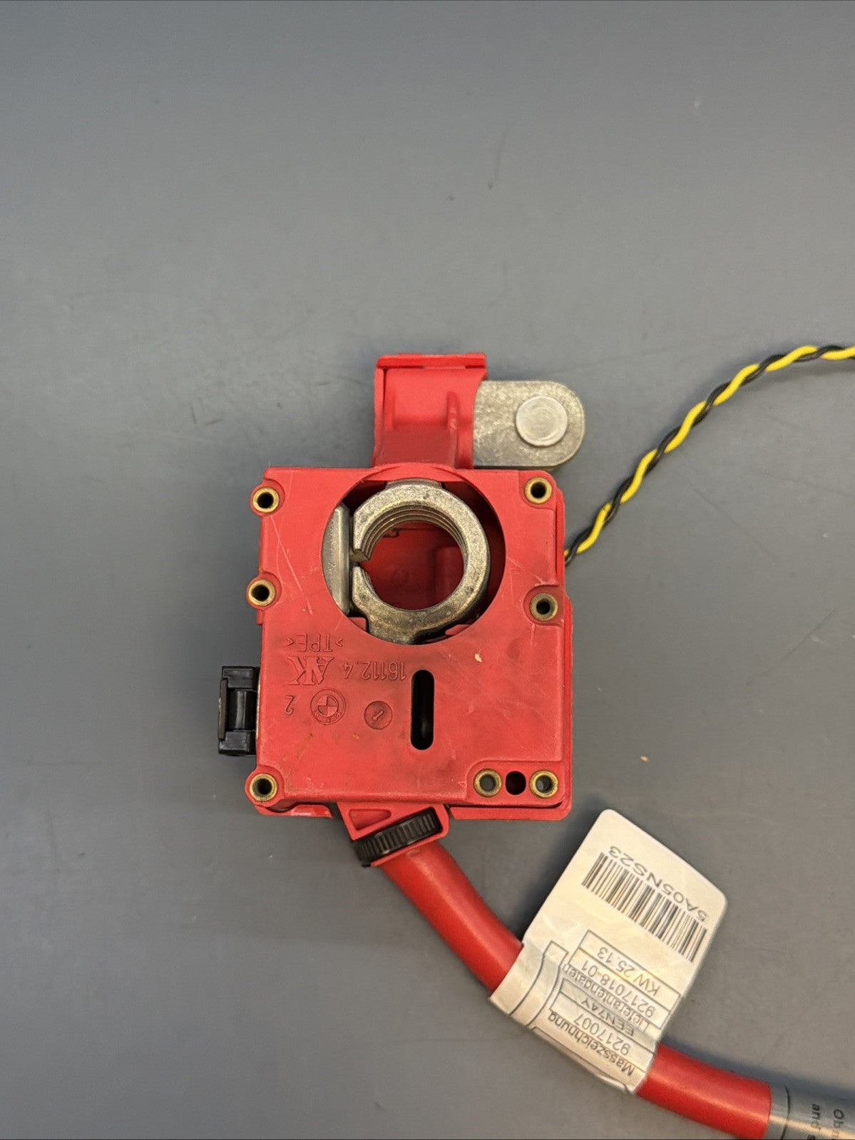OEM BMW E84 E82 E88 E90 E92 335 M3 Battery Plus Pole Terminal Positive 9217018