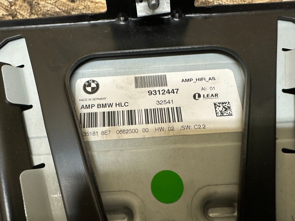 2012-2018 BMW F30 RADIO AUDIO HIFI LEAR AMPLIFIER MODULE OEM 9312447
