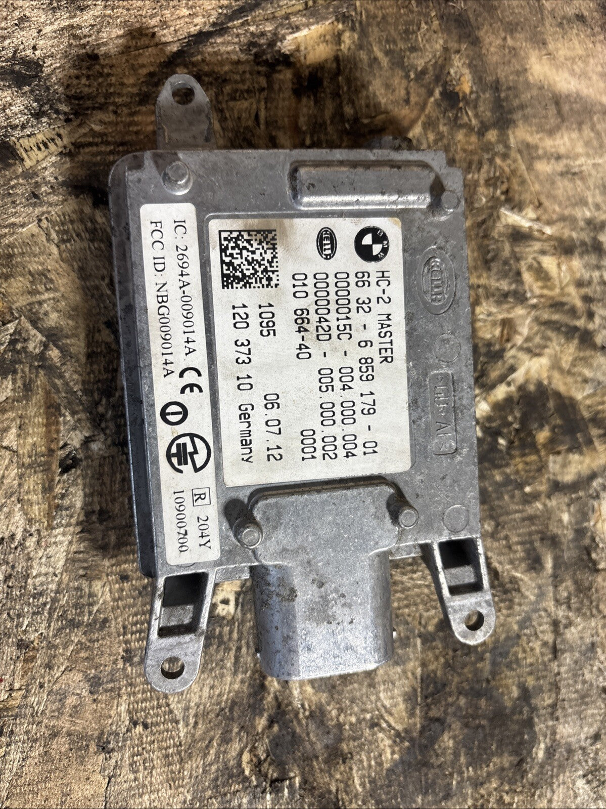 2012-2019 BMW 650I REAR RIGHT LANE DEPARTURE BLIND SPOT RADAR MODULE 6859179 OEM