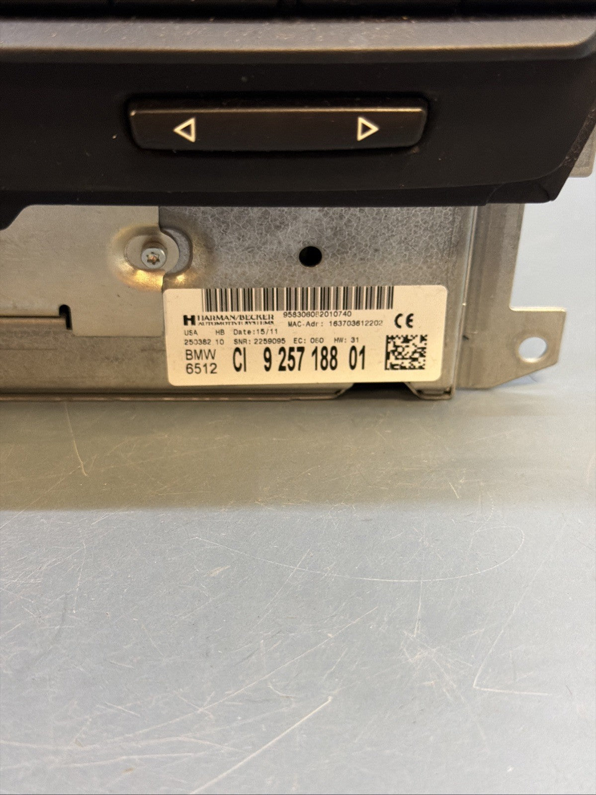 09-13 OEM BMW E82 E92 E93 LCI 328 335 CIC Navigation Headunit 9257188