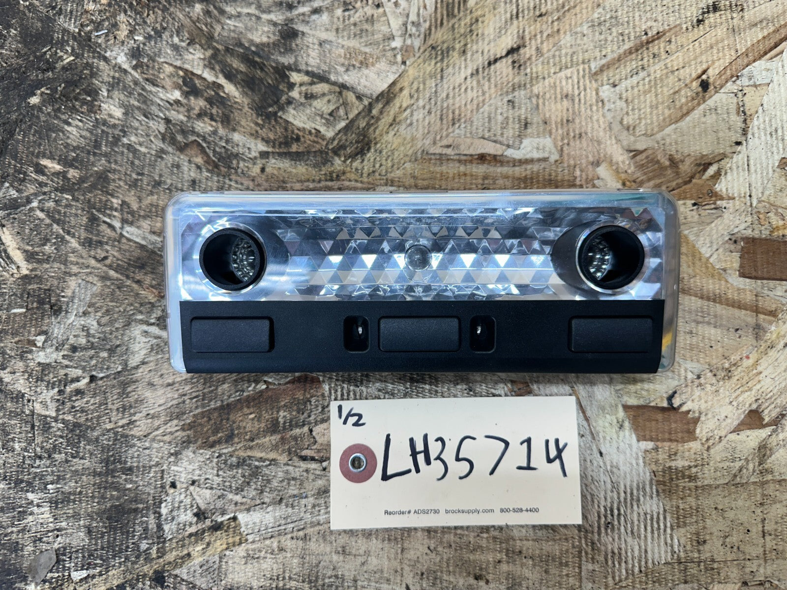 BMW 99-06 E53 X5 INTERIOR OVERHEAD CENTER REAR READING LIGHT CLUSTER 8379908