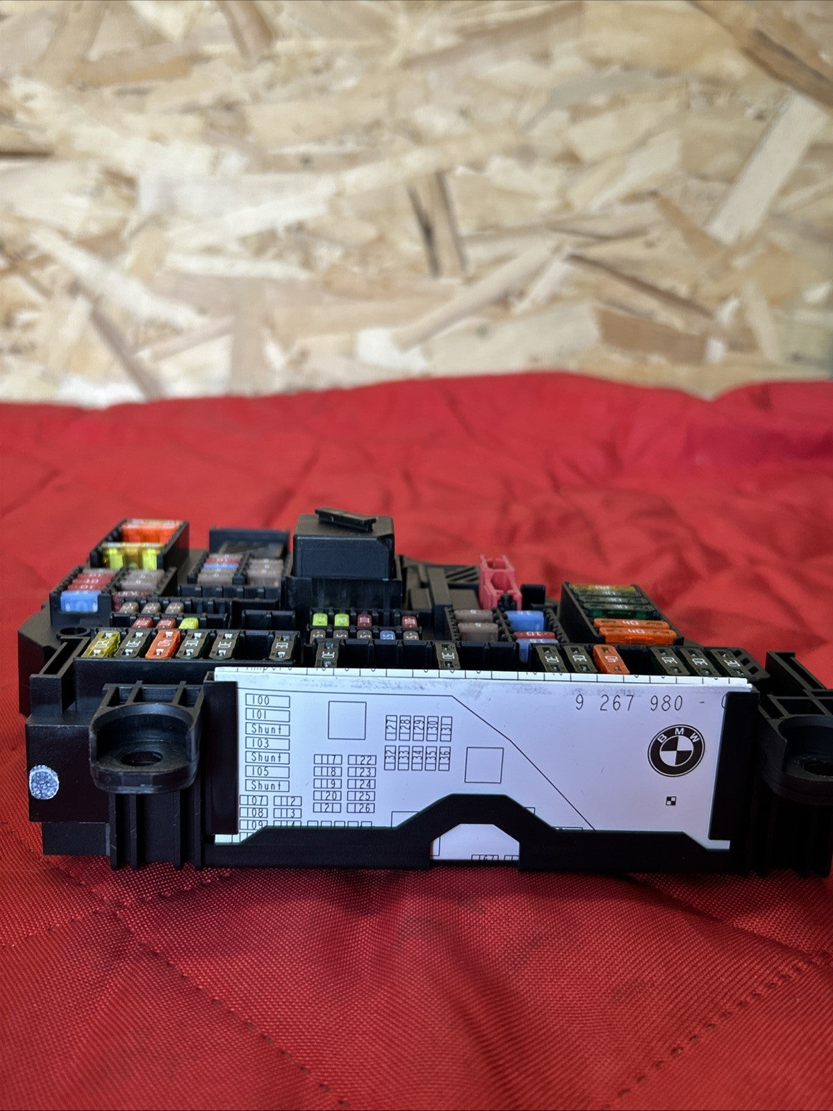 2010-2016 BMW F10 528i 535i Rear Distribution Power Fuse Box Module 9264923