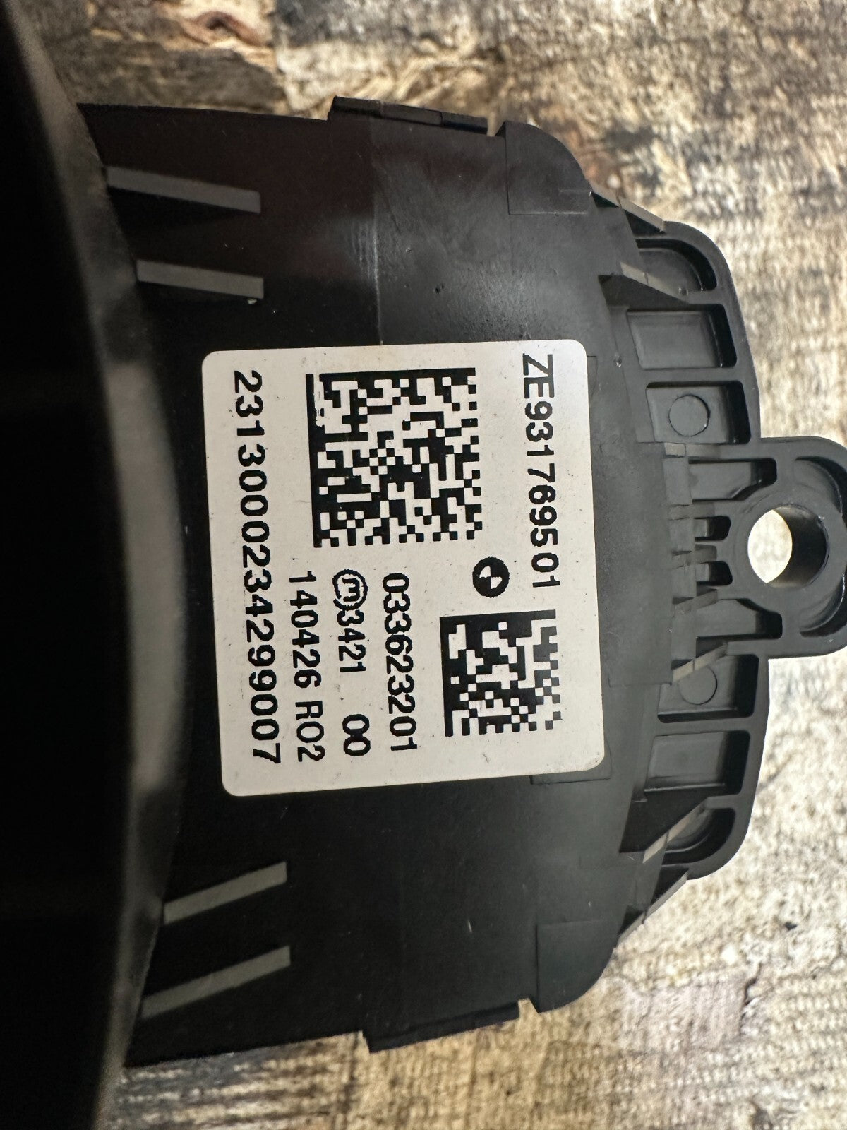 BMW 2012-2019 F30 iDrive MEDIA CONTROLLER JOYSTICK SWITCH OEM 931769501