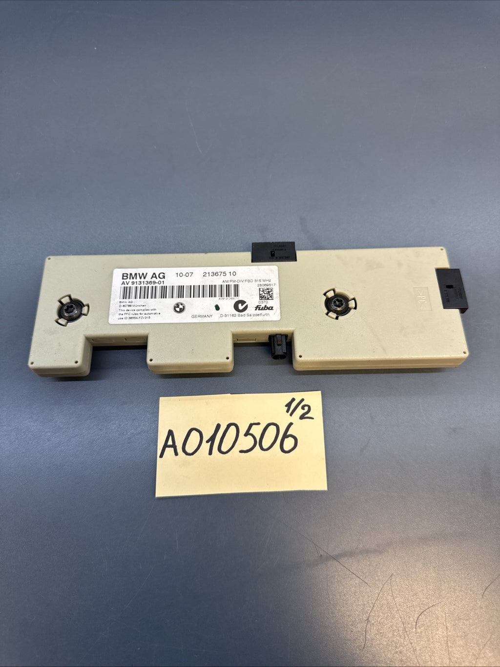 07-13 BMW 328i Radio Antenna Booster Signal Amplifier Control Module OEM 9131369