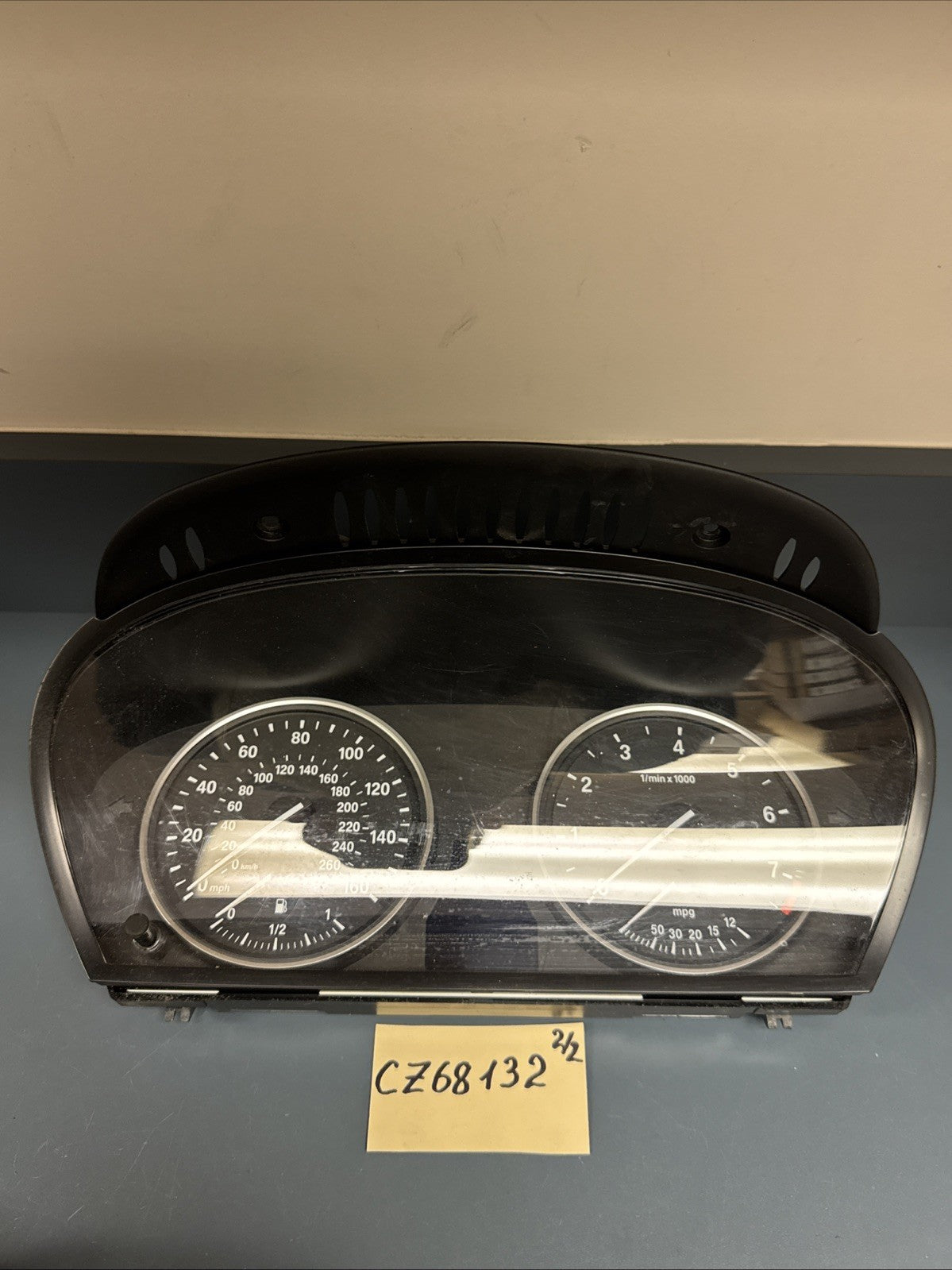 Bmw E60 E61 5 Series Instruments Combination Cluster Speedometer 9177259