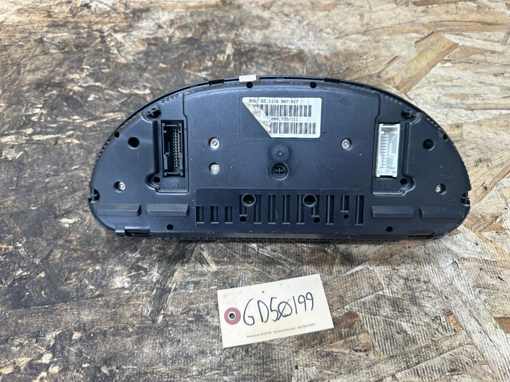 BMW 01-04 E39 5 SERIES SPEEDOMETER INSTRUMENT GAUGE CLUSTER OEM 6907017