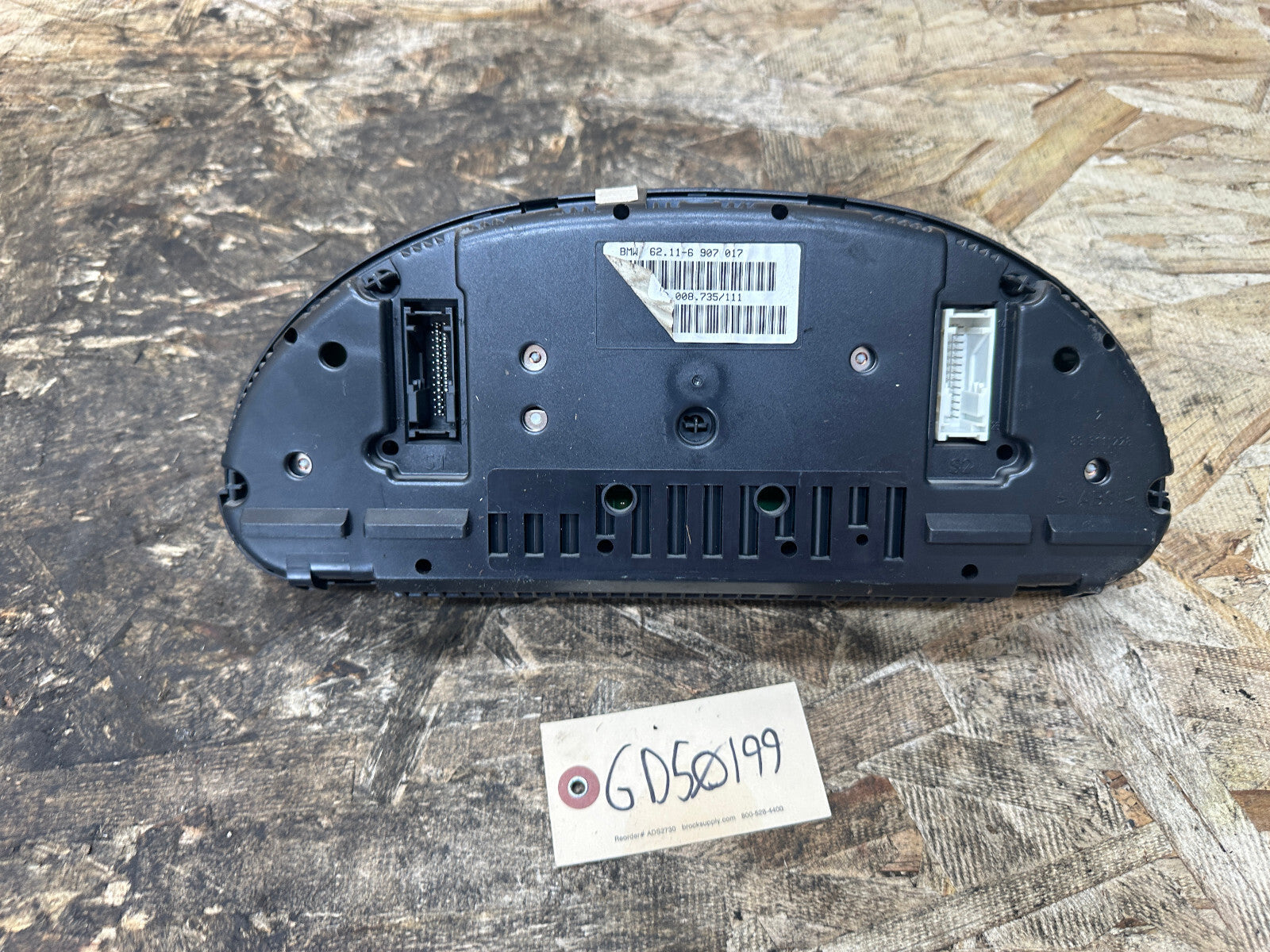BMW 01-04 E39 5 SERIES SPEEDOMETER INSTRUMENT GAUGE CLUSTER OEM 6907017