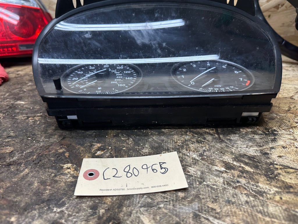 BMW 2004-2010 E60/E61 LCI SPEEDOMETER GAUGE PANEL MPH OEM BMW 6965359