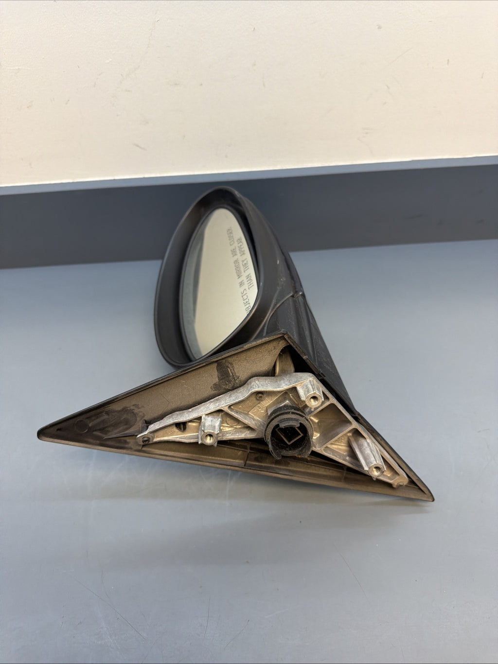 06-08 BMW 328I 335i E90 RIGHT SIDE VIEW MIRROR BLACK OEM 7075626 HEATED DIMMING
