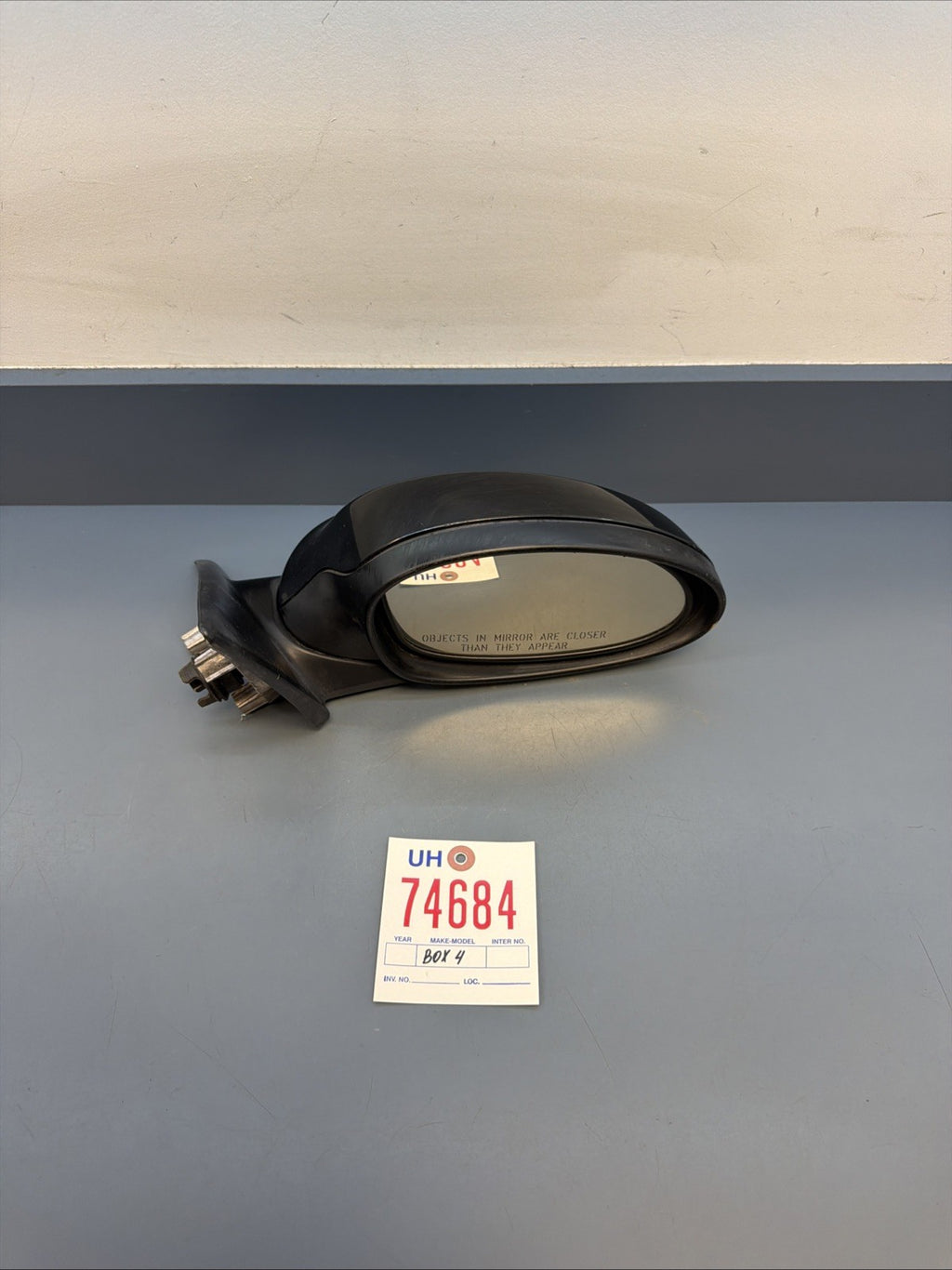 2007-2008 BMW 328i Front Right Passenger Side Door Rear View Mirror 7075626 OEM