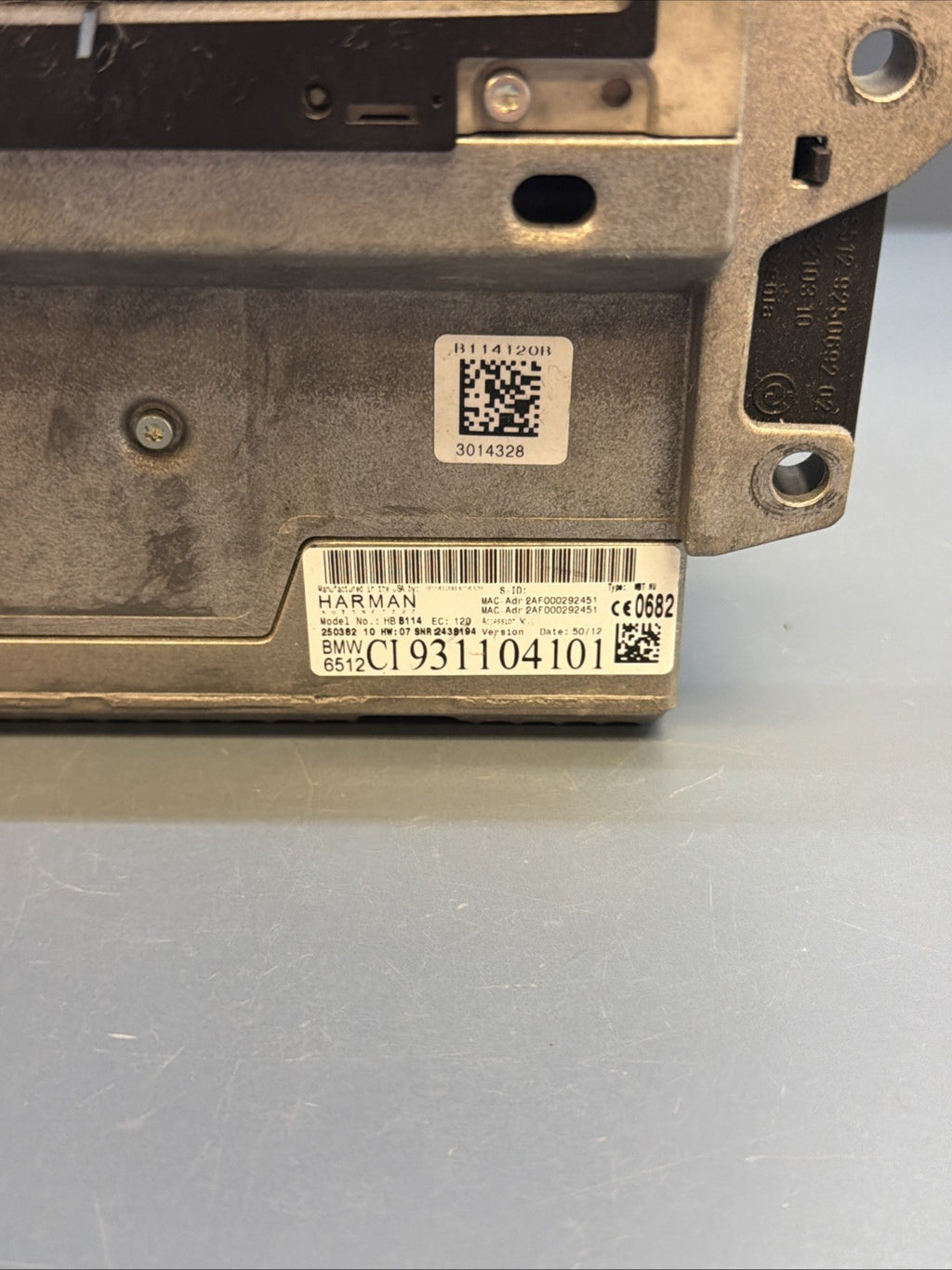 BMW F01 F06 F10 F12 F25 F30 F36 Navigation Headunit Radio CD Player 9311041