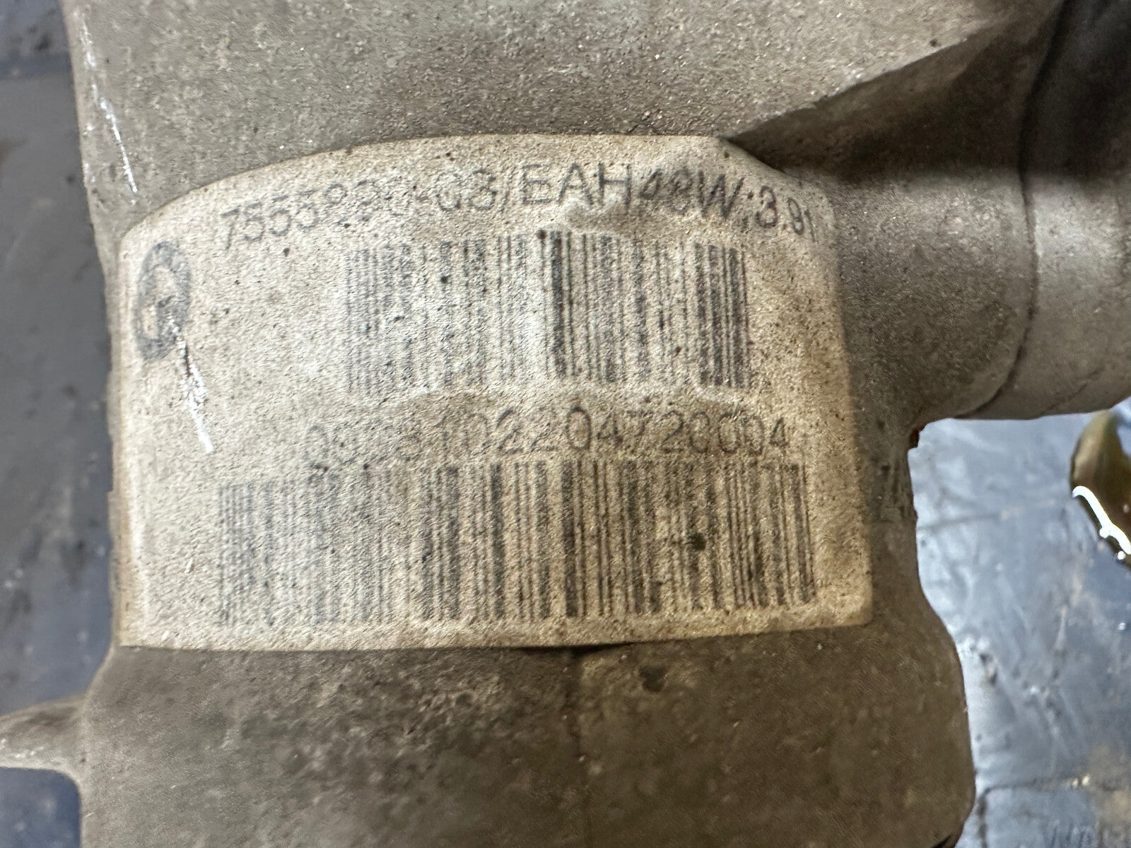 BMW AWD 325 328xi 525xi 528xi 25 28 FRONT DIFFERENTIAL FINAL 3.91 DRIVE 7555890