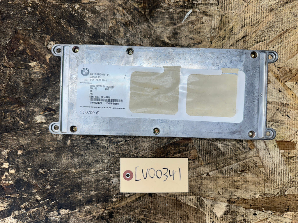 BMW 98-06 E53 X5 REAR TRUNK BLUETOOTH TELEMATICS CONTROL UNIT OEM 6945062