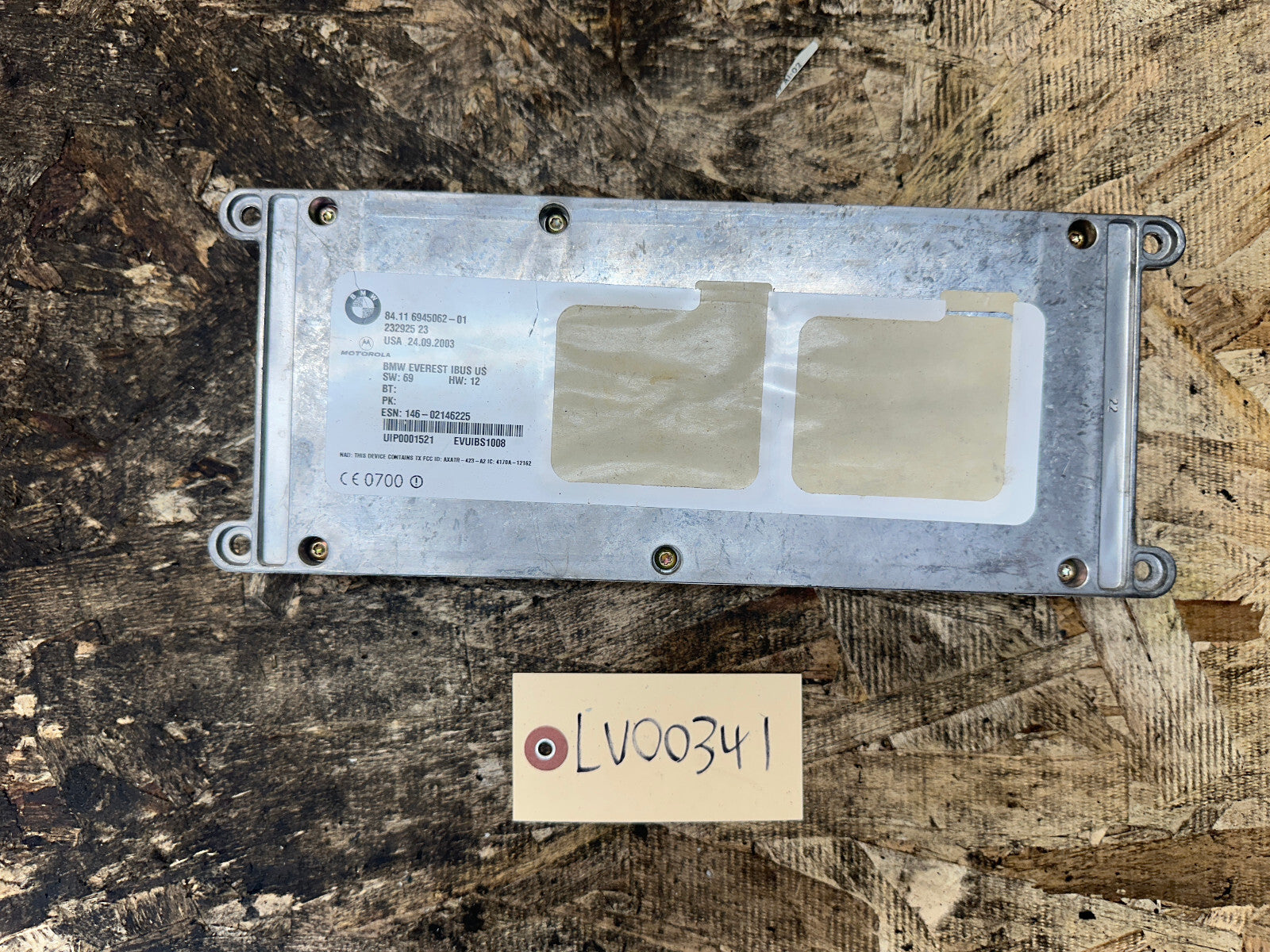 BMW 98-06 E53 X5 REAR TRUNK BLUETOOTH TELEMATICS CONTROL UNIT OEM 6945062