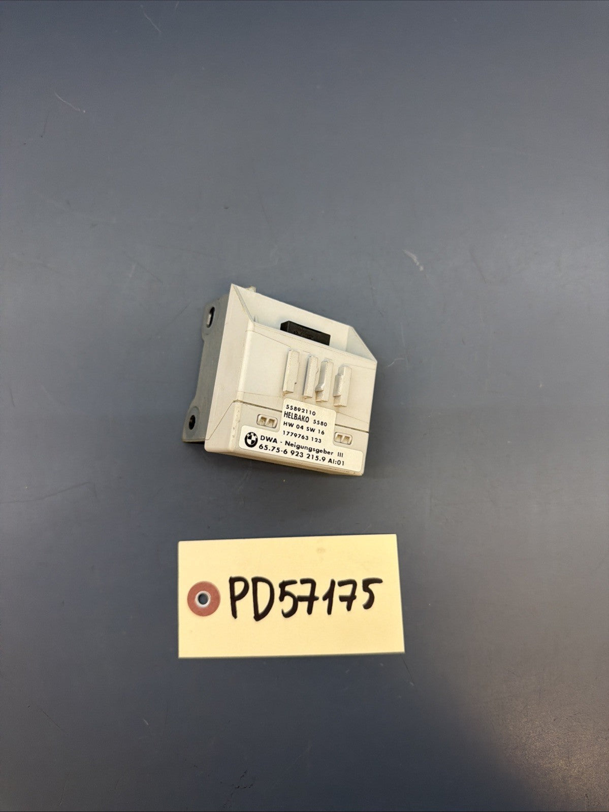 BMW 3 Series E46 Inclination Indicator Alarm Tilt Sensor Module 6923215