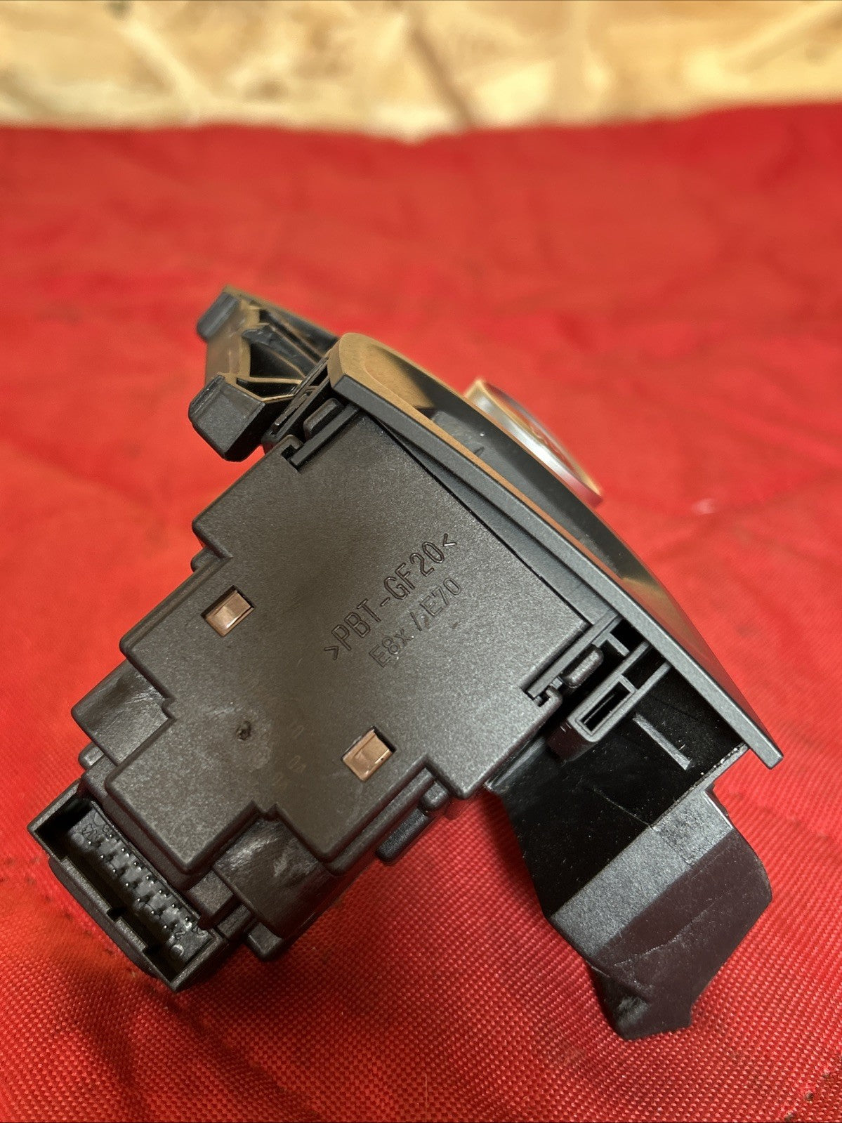 BMW 06-13 E70 X5 E71 X6 IGNTION START STOP SWITCH+KEY INSERT TRIM 9177973
