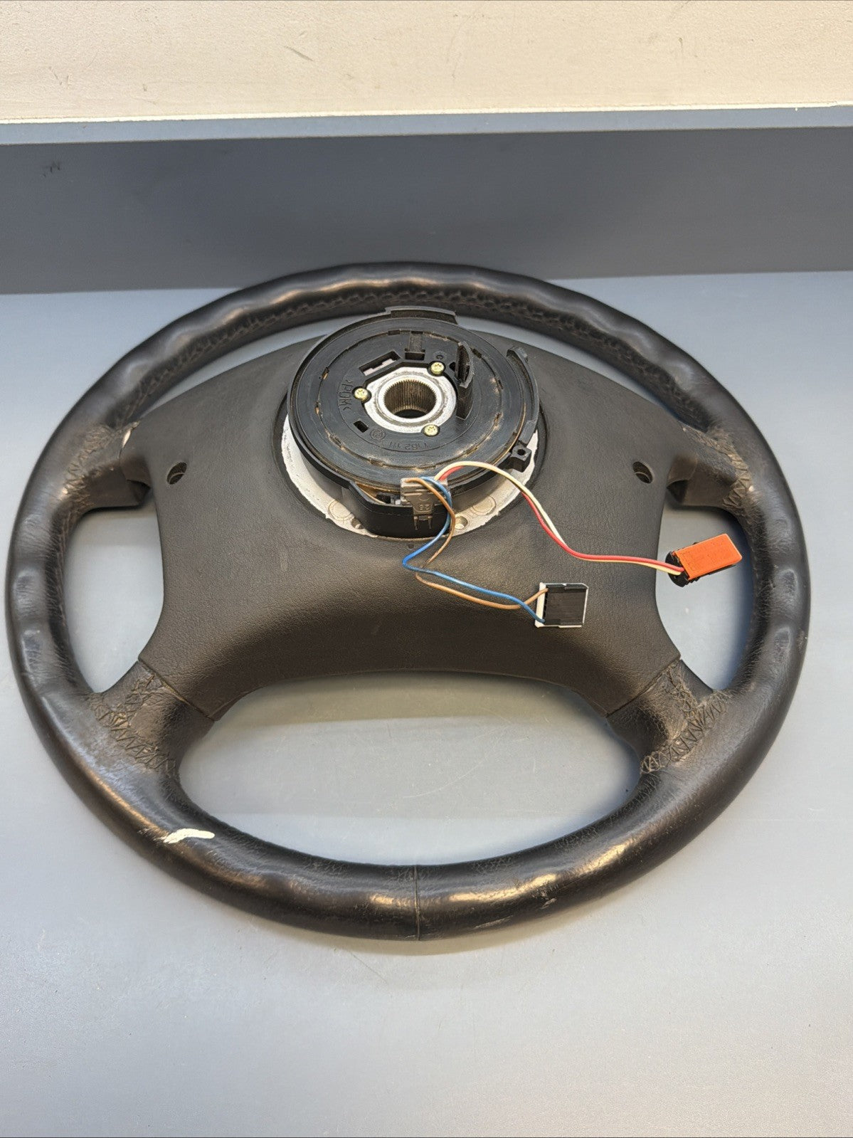 BMW E36 328I 318I 320I 323I 325I Z3 Steering Wheel Black Leather OEM 1092038