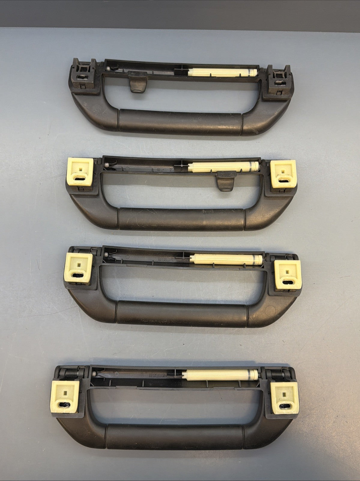 2001-2006 OEM BMW X5 E53 ROOF HANDLE GRAB HANDLE SET BLACK 8257226 SET OF 4